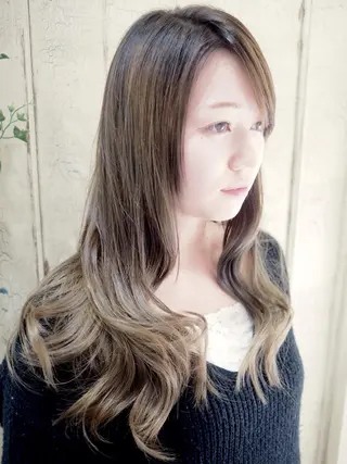 ロング 【全部無料🙇】 おがわようしんのヘアスタイル