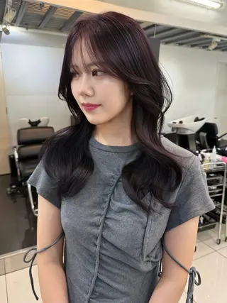 ロング カラー リタッチモデル募集中 /RYOAのヘアスタイル