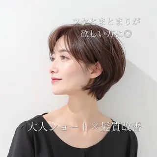 ショート ショートカット 💎ゆうき💎のヘアスタイル