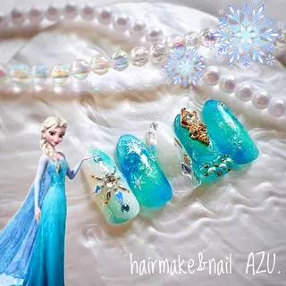 ネイル hair&nail ROOTS所属・ﾍｱﾒｲｸ&ﾈｲﾙ ♥️Azuのネイルデザイン