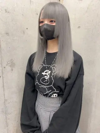 ロング 🌟龍明🌟福岡 ハイトーン🌟のヘアスタイル