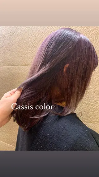 セミロング イロヘアー北岡崎店所属・ilo.hair 小澤日菜子✂️💕のヘアスタイル