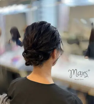 ミディアム Mars+ RISAのヘアスタイル