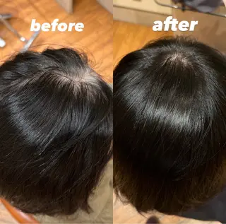 カラー 青山 紗弥華のヘアスタイル