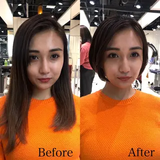 ショート カラー パーマ ヘアアレンジ メンズ 【似合うが見つかる】 Hanaのヘアスタイル