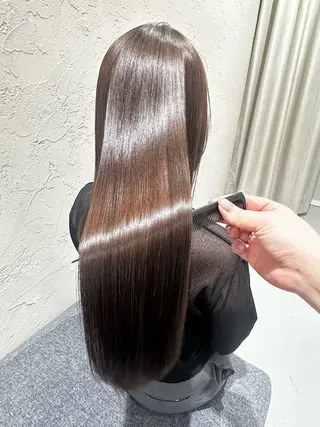 ロング カラー 【髪質改善】 夏目結以のヘアスタイル