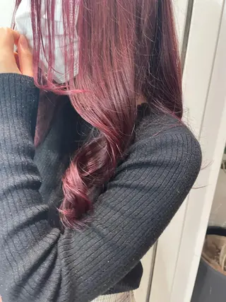 ロング カラー 艶カラーリスト 🌈銀座🌈牛込萌香のヘアスタイル