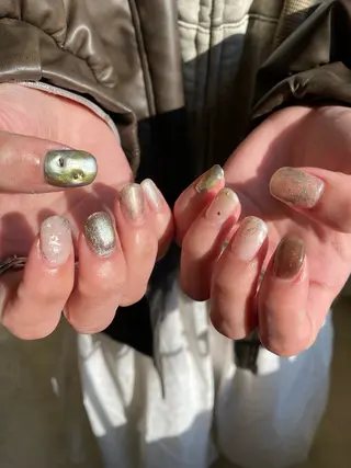 ネイル 草加ニュアンスネイル 🌚hersのネイルデザイン