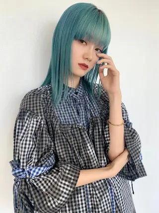 ミディアム カラー 透明感カラー× レイヤーカット✨高梨のヘアスタイル