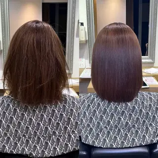 ショート 🎀ིྀ暖色カラー/ 髪質改善/みどりのヘアスタイル