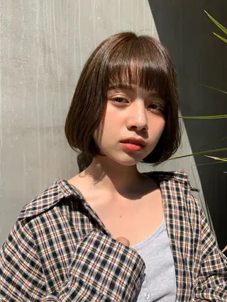 ショート カラー 🍃透明感/デザイン 店長MASARU🍃のヘアスタイル