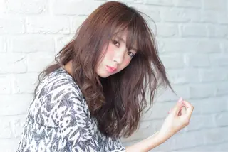 セミロング gite カワムラナオキのヘアスタイル