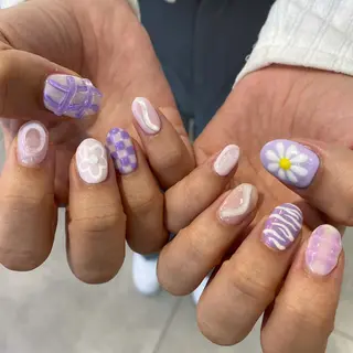 ネイル 【似合わせ提案】鈴木 舞のネイルデザイン