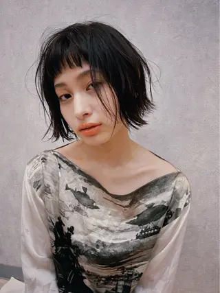 ショート ✳︎透明感カラー✳︎ ボブ✳︎nanaのヘアスタイル