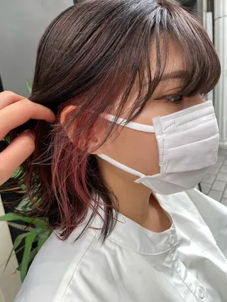 ミディアム nico🏁 rihoのヘアスタイル