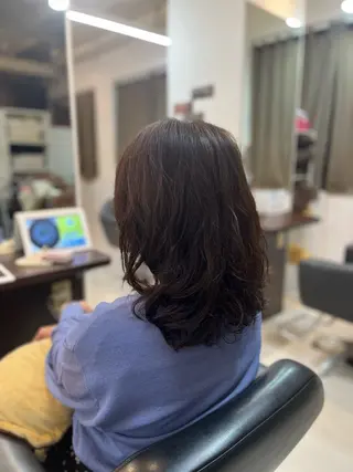 セミロング STREAM HAIR所属・🍒 SANA🍒のヘアスタイル