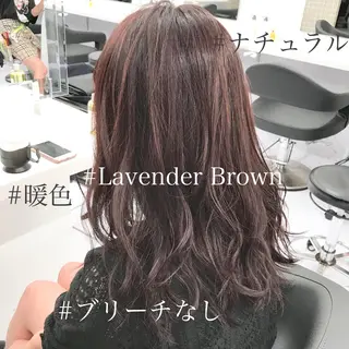 セミロング カラー ヘアアレンジ TONE所属・透明感カラー/ 韓国ヘア/縮毛矯正のヘアスタイル
