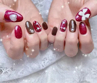 ネイル FLARE NAIL フレアネイルのネイルデザイン