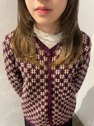 ロング ヘアアレンジ mina / 透明感ベージュカラーのヘアスタイル