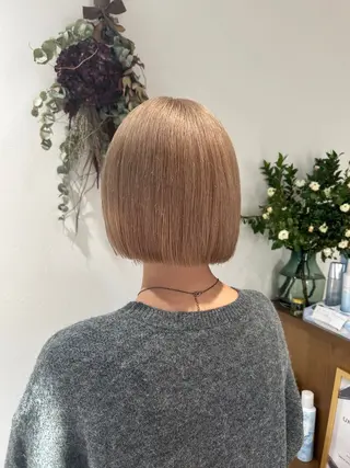 ショート カラー ハイトーン/アレンジ /🎀YUINA🎀のヘアスタイル