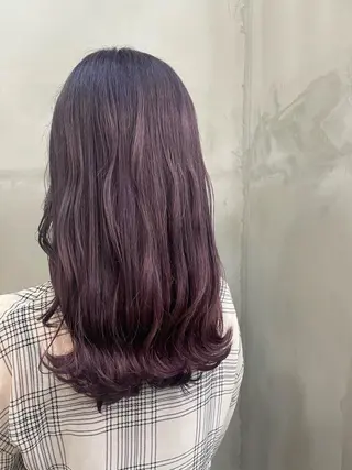 カラー 益 佑夏のヘアスタイル