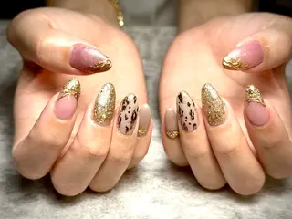 ネイル La vie mi nailニュアンスのネイルデザイン