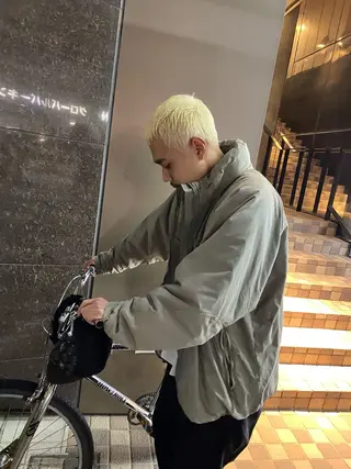 ショート カラー メンズ 吉武 茂暉のヘアスタイル