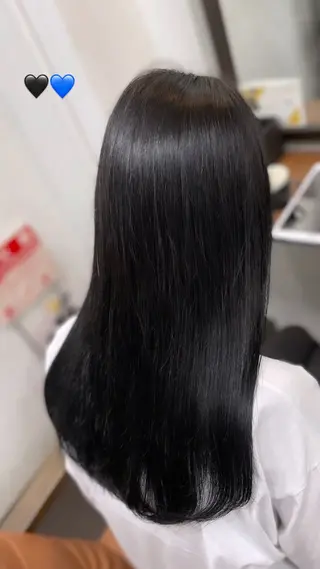 セミロング 艶・暖色カラー/ メンズ/名駅/ユキハのヘアスタイル