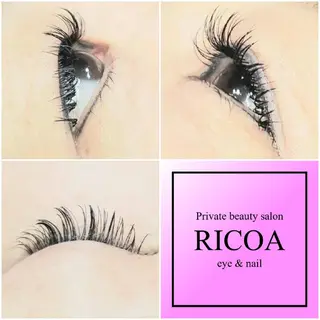 マツエク・マツパ RICOA 酒井のマツエク・マツパデザイン