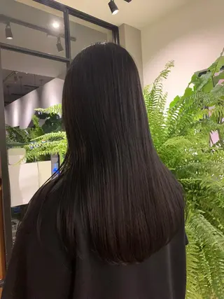 ロング なかの りなのヘアスタイル