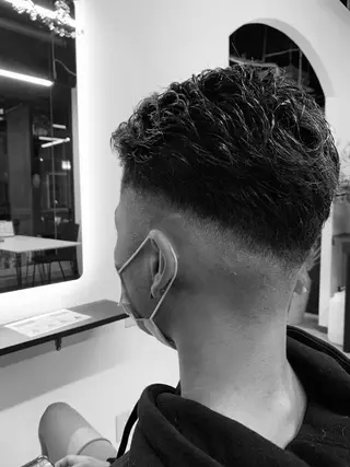 ショート パーマ メンズ ハヤシカズキ/カラー ✂/メンズパーマのヘアスタイル