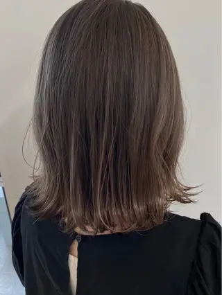 ミディアム カラー noa ☪︎のヘアスタイル