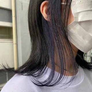 セミロング カラー SALOWIN原宿AROA店所属・顔まわり神カット✂︎ 齋藤雄大【表参道】のヘアスタイル