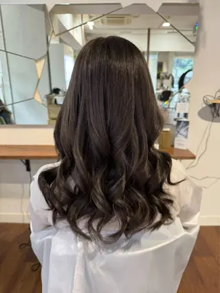 ロング カラー ヘアアレンジ hair&make luxiel所属・縮毛矯正急募 /葛西/ Rikiのヘアスタイル