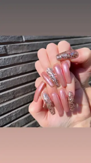 ロング SAKATA MANAKAのネイルデザイン