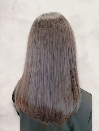 ロング カラー 加藤 いくみのヘアスタイル