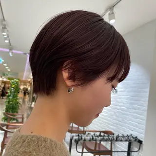ショート カラー ショート/ボブ/ 吉祥寺/ryoのヘアスタイル