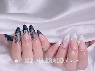 ネイル 長さだし専門店 M2 rikaのネイルデザイン