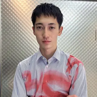 ショート メンズ 鈴木 隼人のヘアスタイル