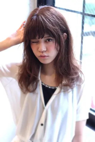 ミディアム カラー scene.所属・TOPstylist ✂️フセケイタ✂️のヘアスタイル