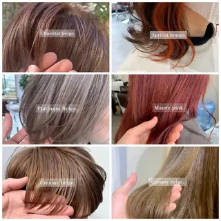 セミロング loka所属・山本 晶大のヘアスタイル