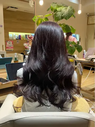 ロング カラー Luce大宮所属・艶/暖色カラー Ayaka🫧🎀のヘアスタイル