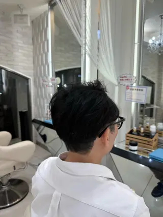 ショート メンズ 🔥men's🔥 三上 拓真のヘアスタイル
