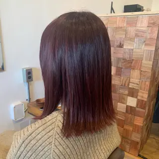 ミディアム イロトカタチ　つくば店所属・鴻巣 真子のヘアスタイル