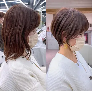 ショート 林 唯翔のヘアスタイル
