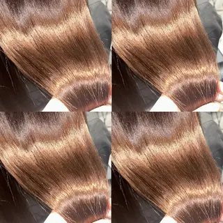 セミロング カラー 透明感カラー ･艶髪💫きららのヘアスタイル