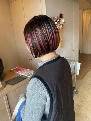 ショート 極上髪質改善 宮内開星のヘアスタイル