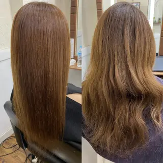 ロング アンククロス kyokaのヘアスタイル