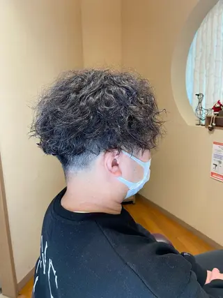 パーマ メンズ 津田 七美希のヘアスタイル