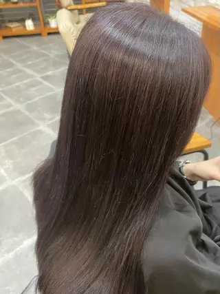 ロング カラー Elmo.所属・みや ゆうかのヘアスタイル